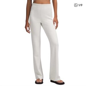 Lululemon Cream High-Waisted Pants